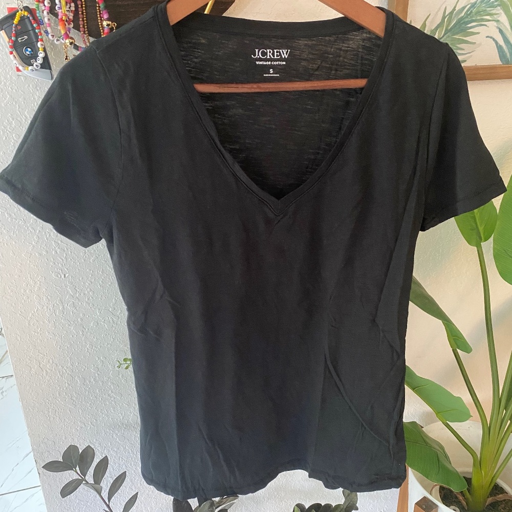 J.CREW- Vintage Cotton Tee NWOT - Picture 1 of 2